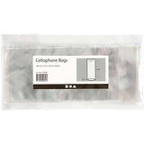 Sachet cellophane Creativ company, h : 16 cm, dimensions 6,5x4,5 cm, épaisseur 25 my, 20 pièces 1 boîte
