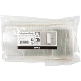 Sachet cellophane Creativ company, h : 16 cm, dimensions 6,5x4,5 cm, 200 pièces 1 boîte