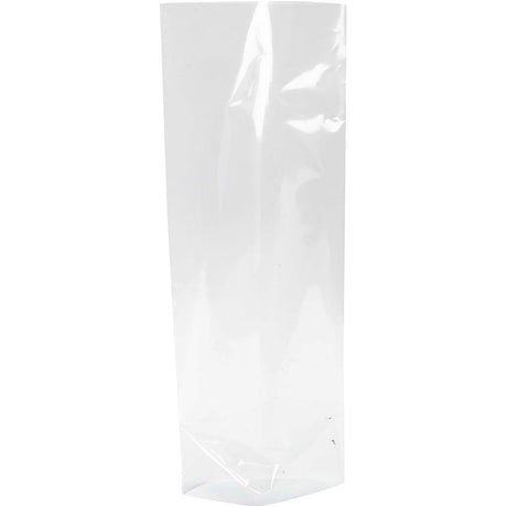 Sachet cellophane Creativ company, h : 22,5 cm, dimensions 9x6,5 cm, 200 pièces 1 boîte