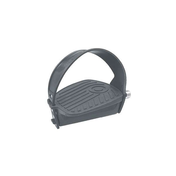 Marwi Pedal Set pour le vélo d'exercice SP-2550 avec un poids d'équilibre horizontal noir (emballage d'atelier)