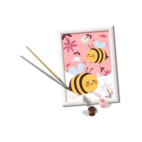 Ravensburger peinture créative par numéro - abeilles heureuses