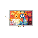 Ravensburger creart peinture par numéro - fier paon