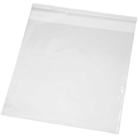 Sacs cellophane Creativ company, h: 16 cm, l: 16 cm, épaisseur 25 my, 20 pièces 1 boîte