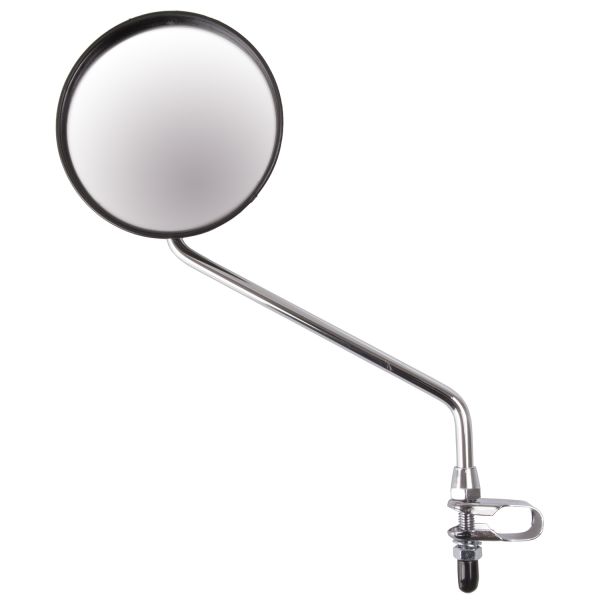 Rétroviseur de vélo Trumpf - 105 mm - montage sur guidon avec pince - argent