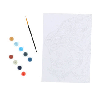 Nassau peinture par numéro tigre