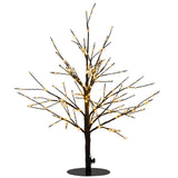 Anna's collection verlichte boom 240led classic warm h60cm met flits functie, dimmer en 8uur timer ip44
