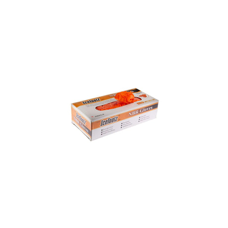 Gants Icetoolz NBR nitrile, taille l, 100 pc