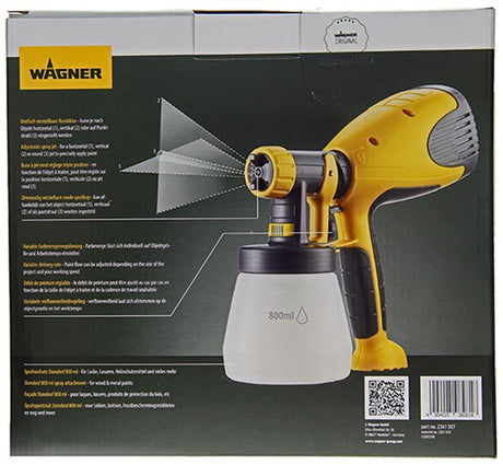 Wagner wood metal sprayer w100 verfspuit