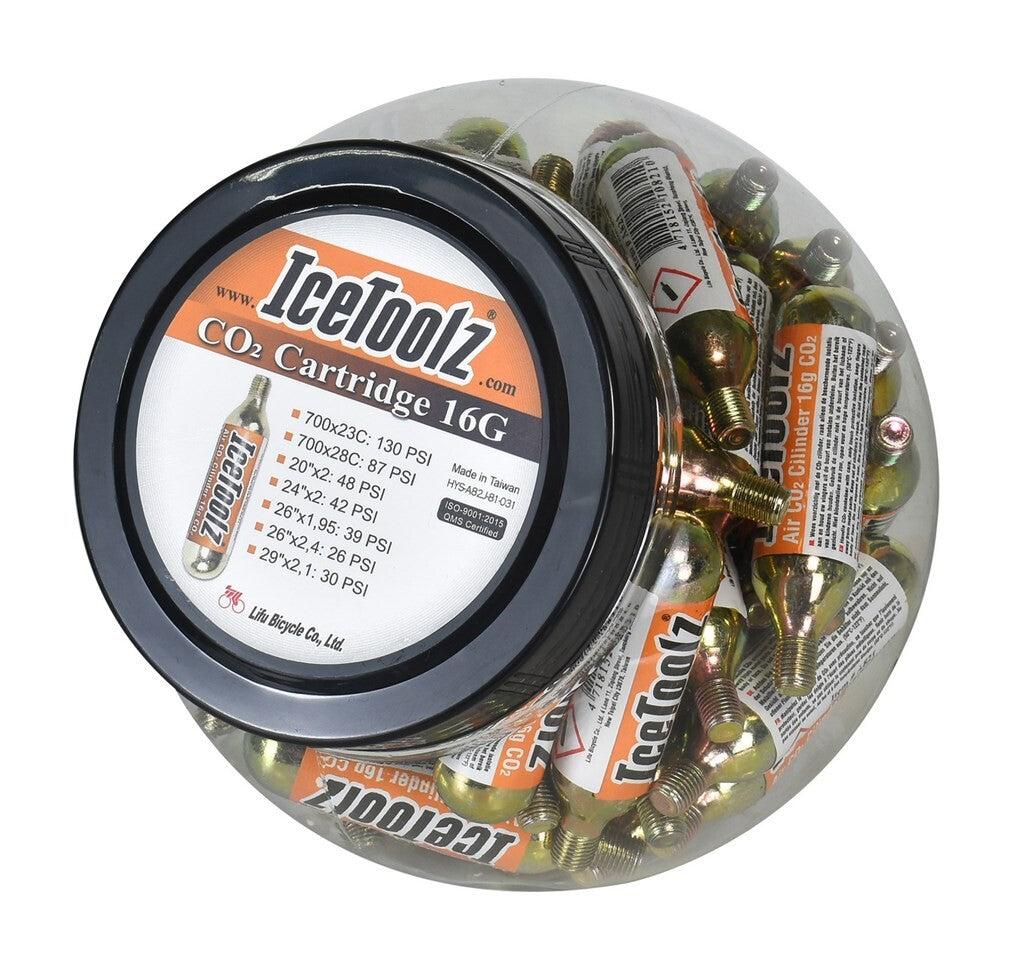Cartouches de co2 Icetoolz 16gr (50)