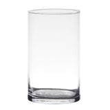 No brand vase cylindre 15x9 cm verre | 12 pièces
