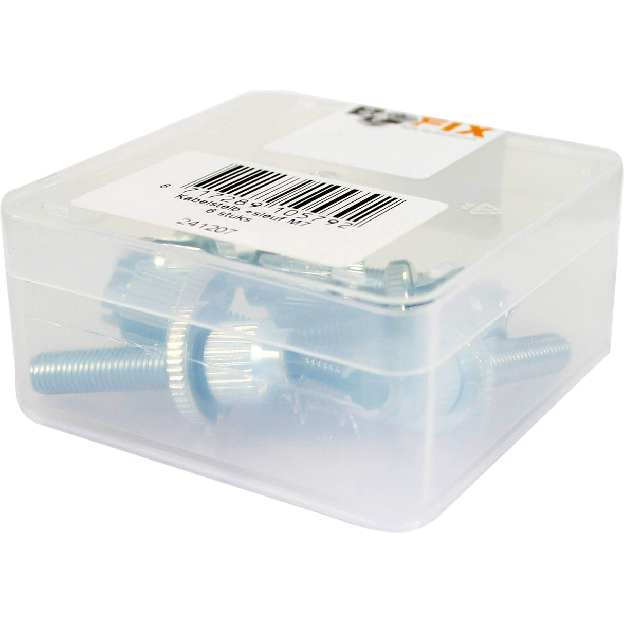 Boulon de réglage du câble Bofix avec fente m7 (6 pièces)