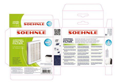 Soehnle 1059682 - lavage de filtre 500 | 4 pièces