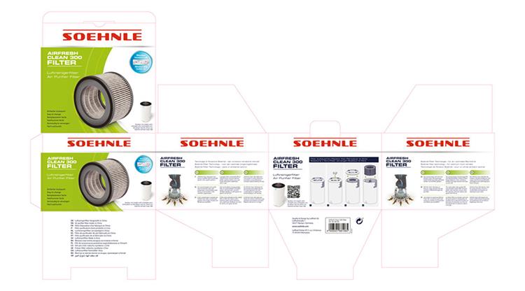 Filtre de remplacement Soehnle 68106 airfresh clean 300