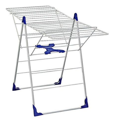 Leifheit 81408 classic 200 flex étendoir blanc bleu