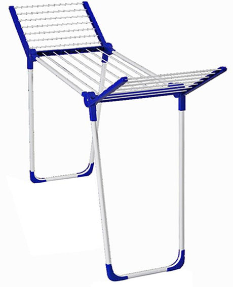 Leifheit 81720 PEGASUS 120 Solide compact Draogkrek Bleu blanc