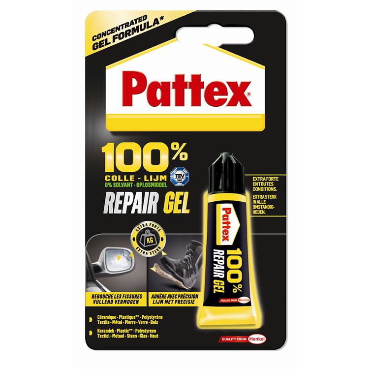 Pattex 1003064 - Gel réparateur 100% 8gr | 6 pièces