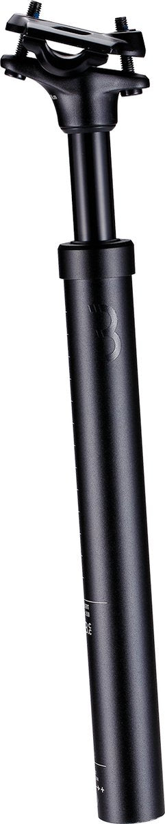 Bbb cycling candlepost zadelpen 30.9 mm - verende zadelpen racefiets en e-bike gecertificeerd - lengte: 350 mm - zadelpen kaars met schokabsorptie - zwart - bsp-44