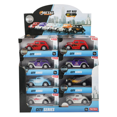 Metalworld retire la voiture hot rod