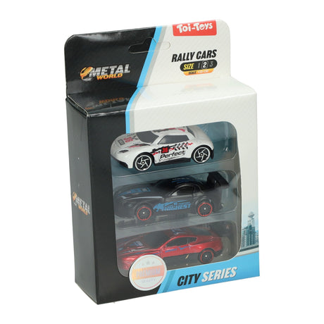Toi-toys toi toys rallye voiture de course classique set a 3