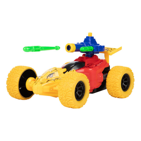 Véhicule de course à friction Vehicool, tir sur dinosaure