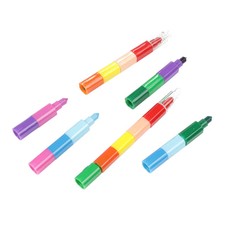 Crayon de cire Toi-toys 10 en 1, 2 pcs.
