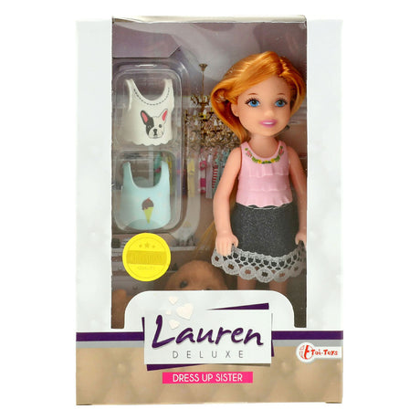 Ensemble de jeu de poupée Toi-toys avec accessoires