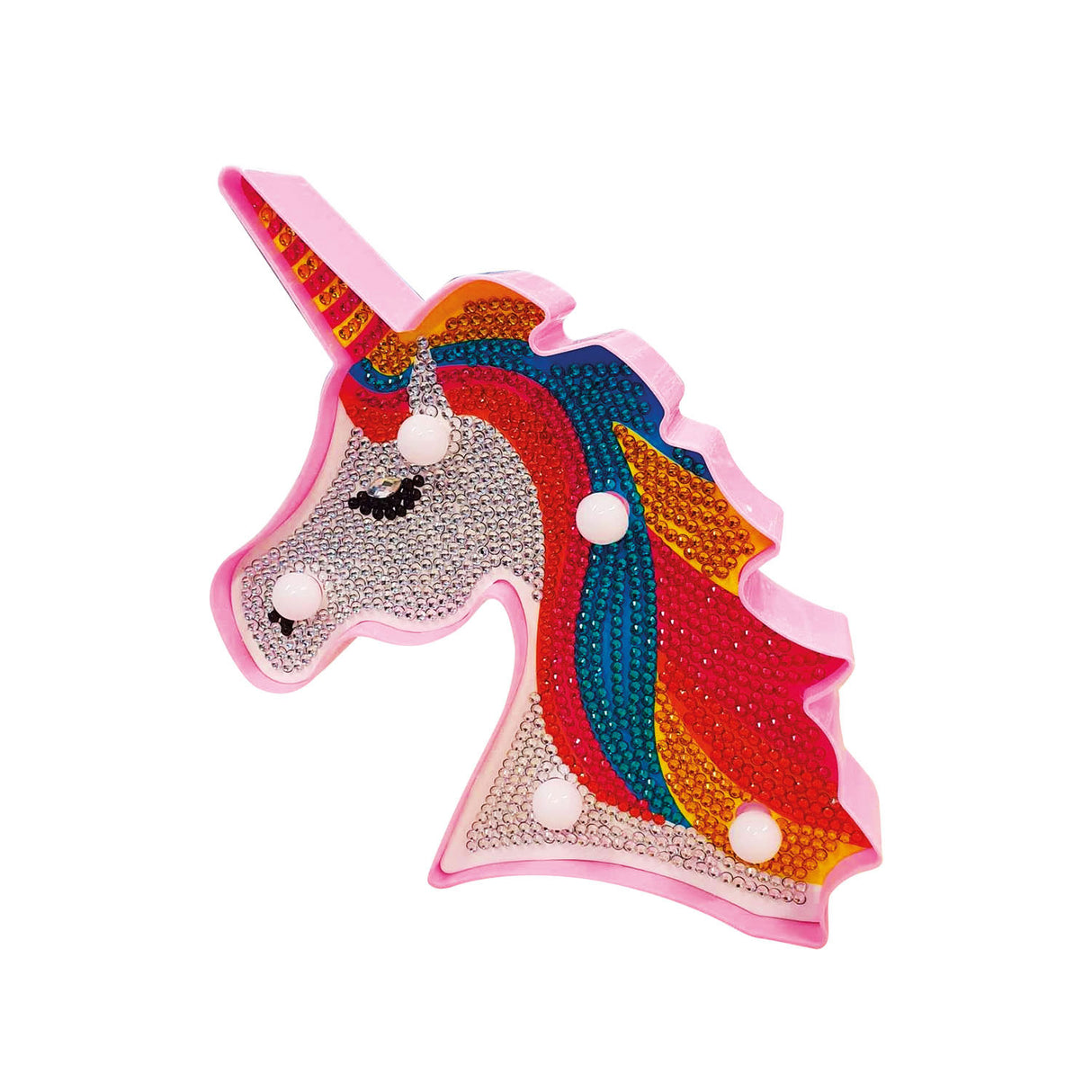 TOI-TOYS Diamond Painting Lampe Unicorn