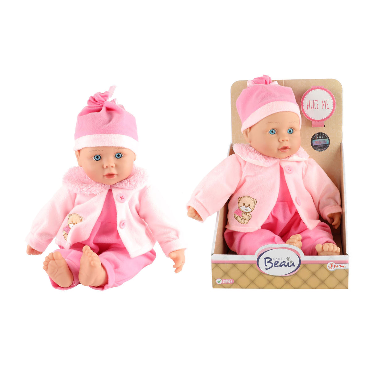 Beau bébé poupée câlin-moi, 40cm