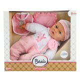 Toi-toys baby beau poupée avec biberon et bavoir, 40 cm