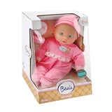 Beau baby baby pop con bottiglia, 30 cm