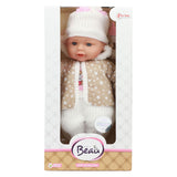 Toi-toys beaux vêtements d'hiver Baby Babypop et bouteille