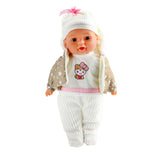 Toi-toys beaux vêtements d'hiver Baby Babypop et bouteille