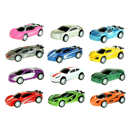 Toi-Toys Turbo Racers Pull Back Super Auto's, 12st.