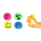 Toi-toys balle anti-stress sourire visage fidget