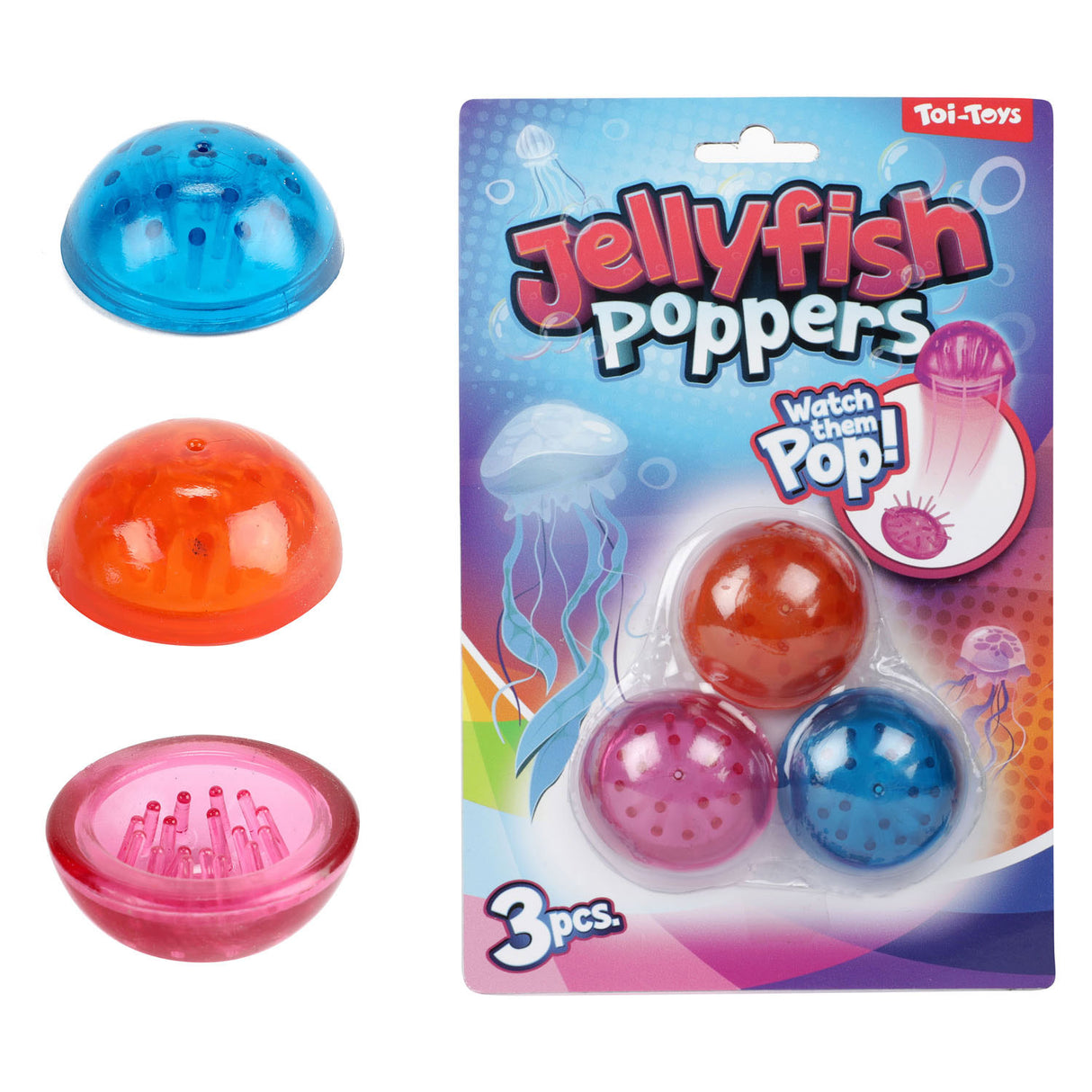 Toi-toys Plopper Jellyfish, 3st.