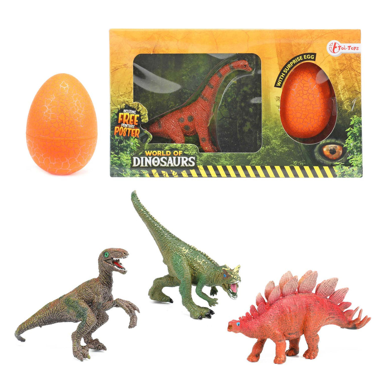 TOI-TOYS World of Dinosaurus Dino z zaskoczeniem jajkiem