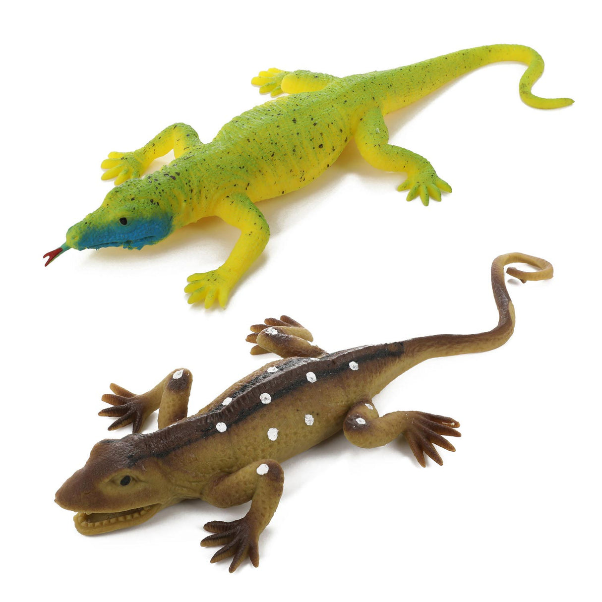 Toi-toys reptile réaliste sur carte