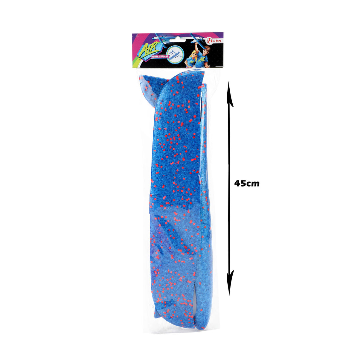 Toi-toys avion en mousse air xxl, 45cm