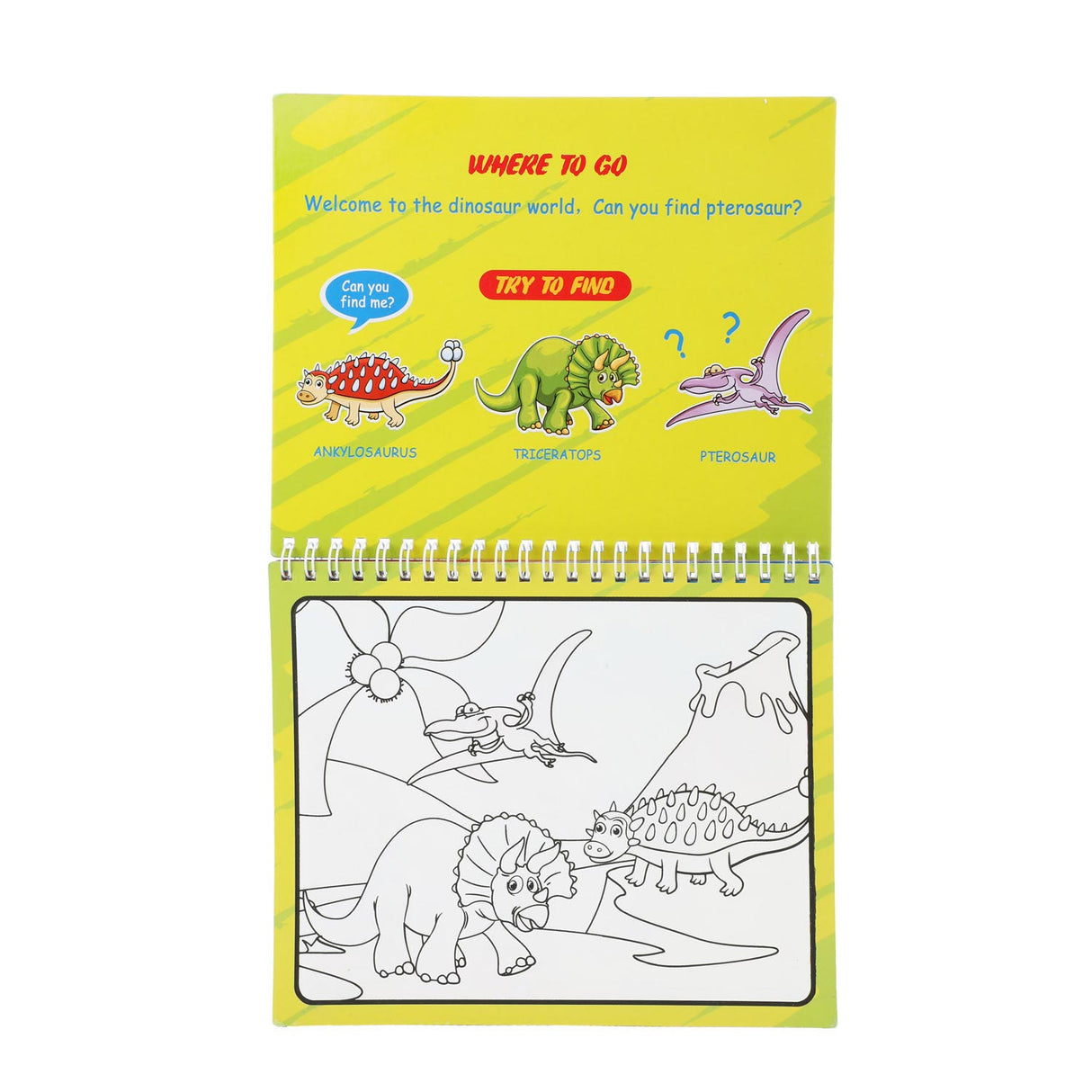Toi-toys toitoys coloriage à l'eau 'dino'