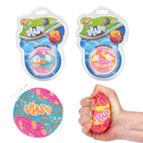Toi-toys balle gonflable splash polyester rose bleu