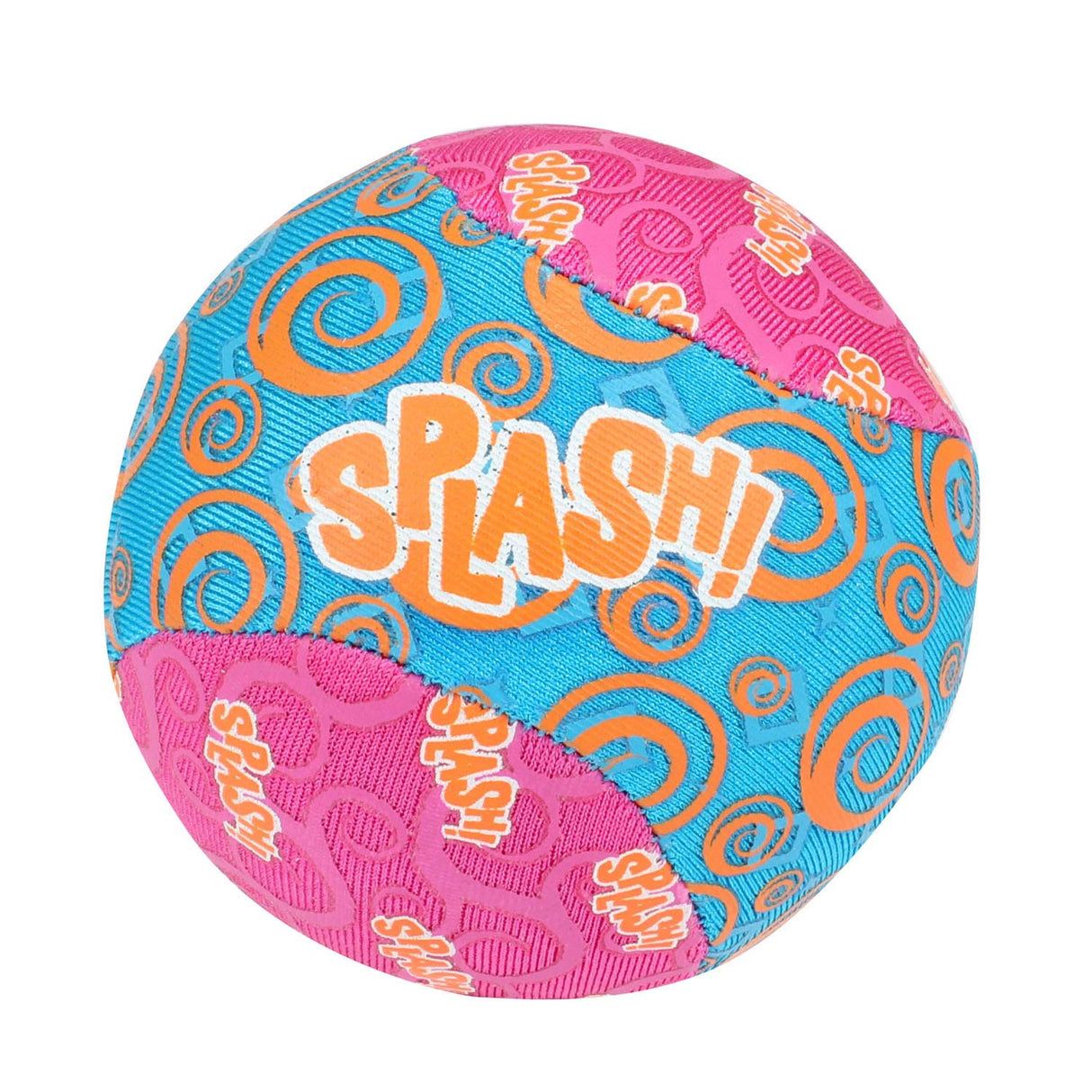Toi-toys balle gonflable splash polyester rose bleu