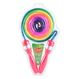 Toi-Toys Corde à sauter aux couleurs arc-en-ciel