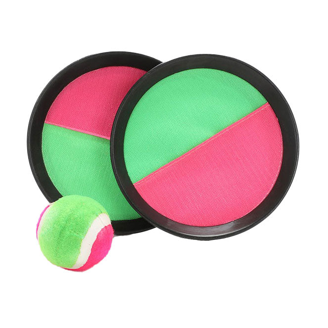 TOI-TOYS VANGBALL SPILL MED VELCRO, 3DLG.