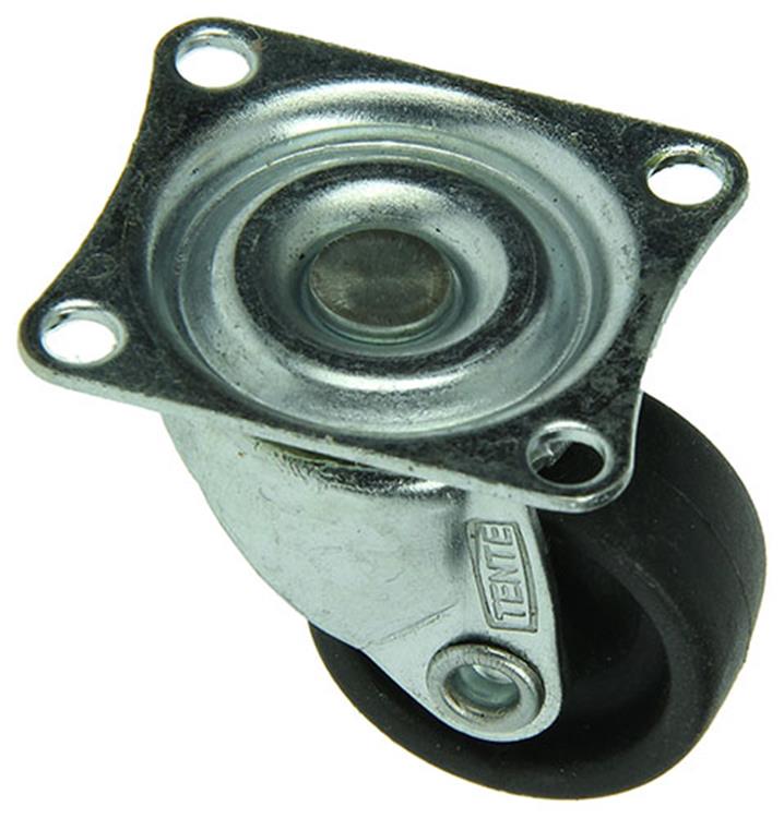 Mack by tente 1015232 - rol polyam. 1 kogellager met plaat 25mm | 18 stuks