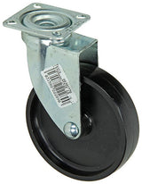 Mack by tente 1013182 - rol polyam.2 kogellagers met plaat 75mm | 6 stuks