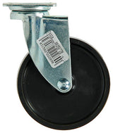 Mack by tente 1013182 - rol polyam.2 kogellagers met plaat 75mm | 6 stuks