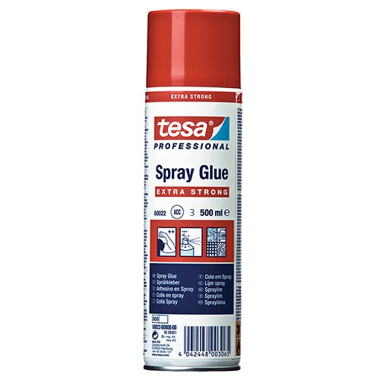 Tesa professionnel 1059263 - tesa colle en spray extra forte 500ml | 6 pièces
