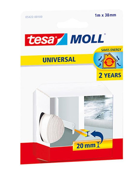 Tesa 1001374 - village str.pvc-sch.wt 1x38 | 10 pièces
