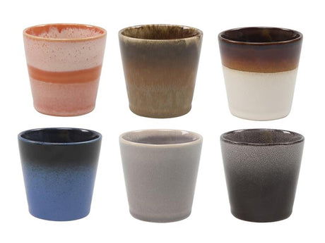 Studio tavola tasse à café terre 7,5cm 200ml par boîte de 6 pièces