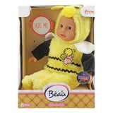 Baby beau babypop in tuta animale a